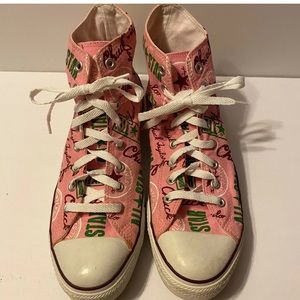 Converse Chuck Taylor Pink Hi Mens 12 - Women 14